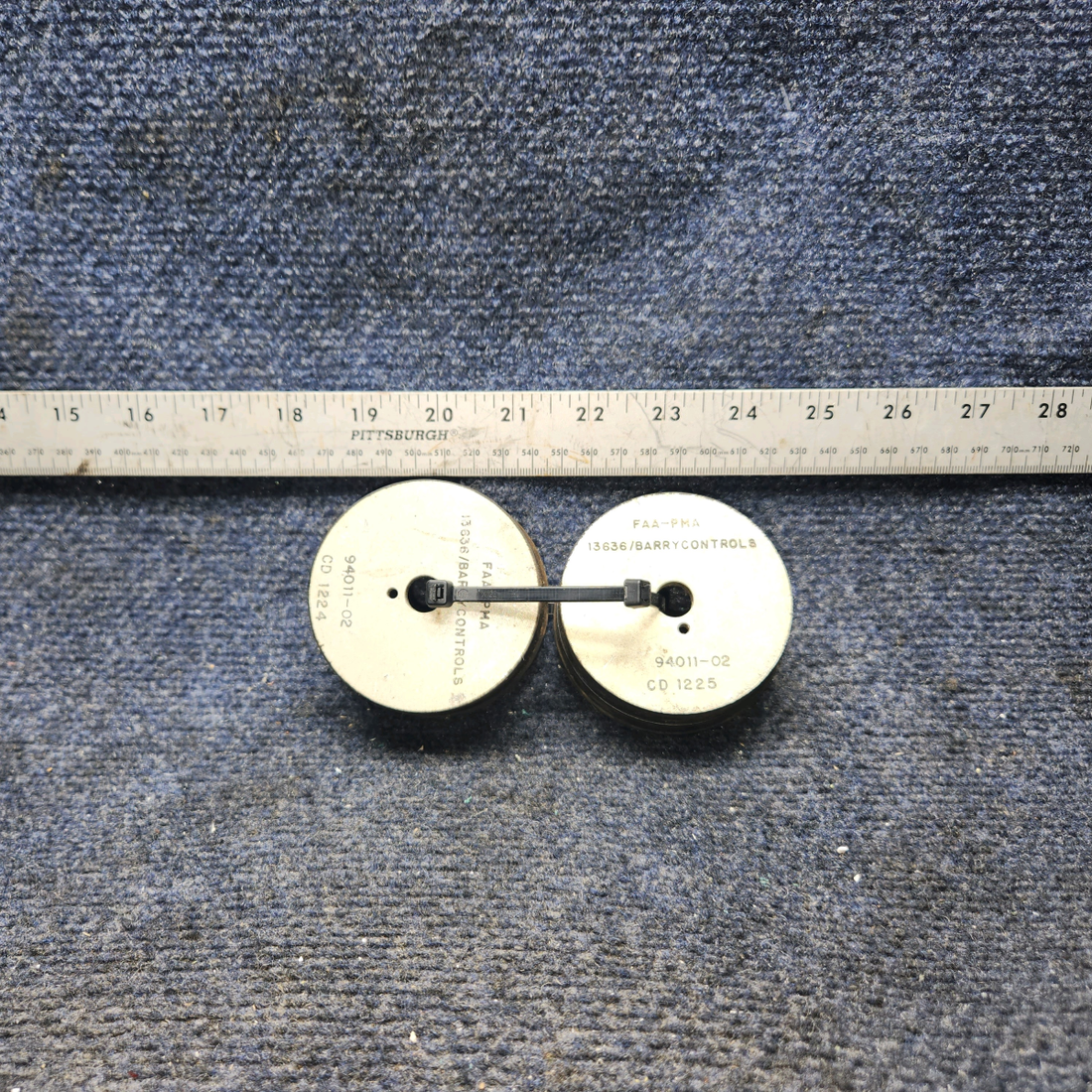 Used aircraft parts for sale, 94011-02 Barry Cessna 182P Engine Mount, Missing Center Bushing