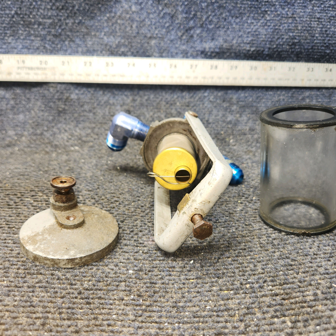 Used aircraft parts for sale, 0511199-23 Cessna 182G Fuel Strainer