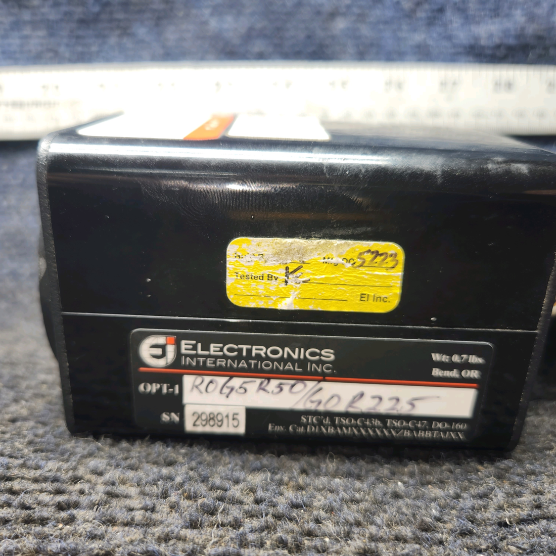 Used aircraft parts for sale, OPT-1 Electronics International Inc OPT-1 Cessna 172 Pressure & Temp Gauge
