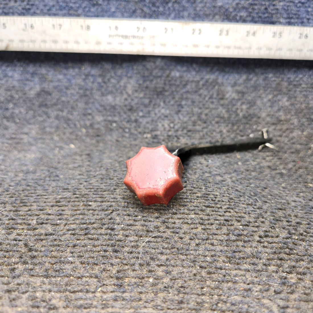 Used aircraft parts for sale, 24048-000, 67214-000 piper PA-28-181 Mixture Control Lever w/ Knob