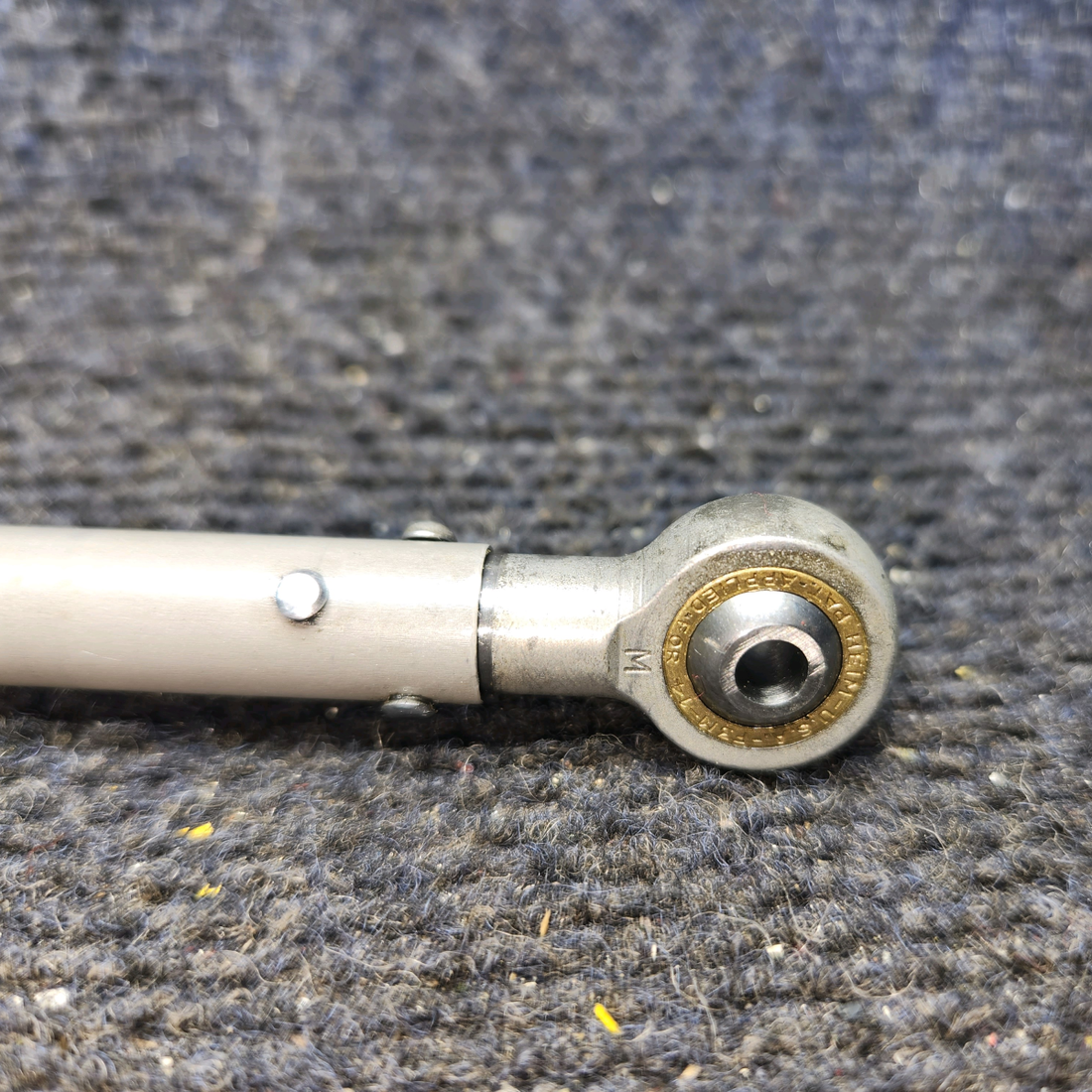 Used aircraft parts for sale, 35-524066-2 BEECHCRAFT F35 Rudder Pedal Push Rod Tube Assembly