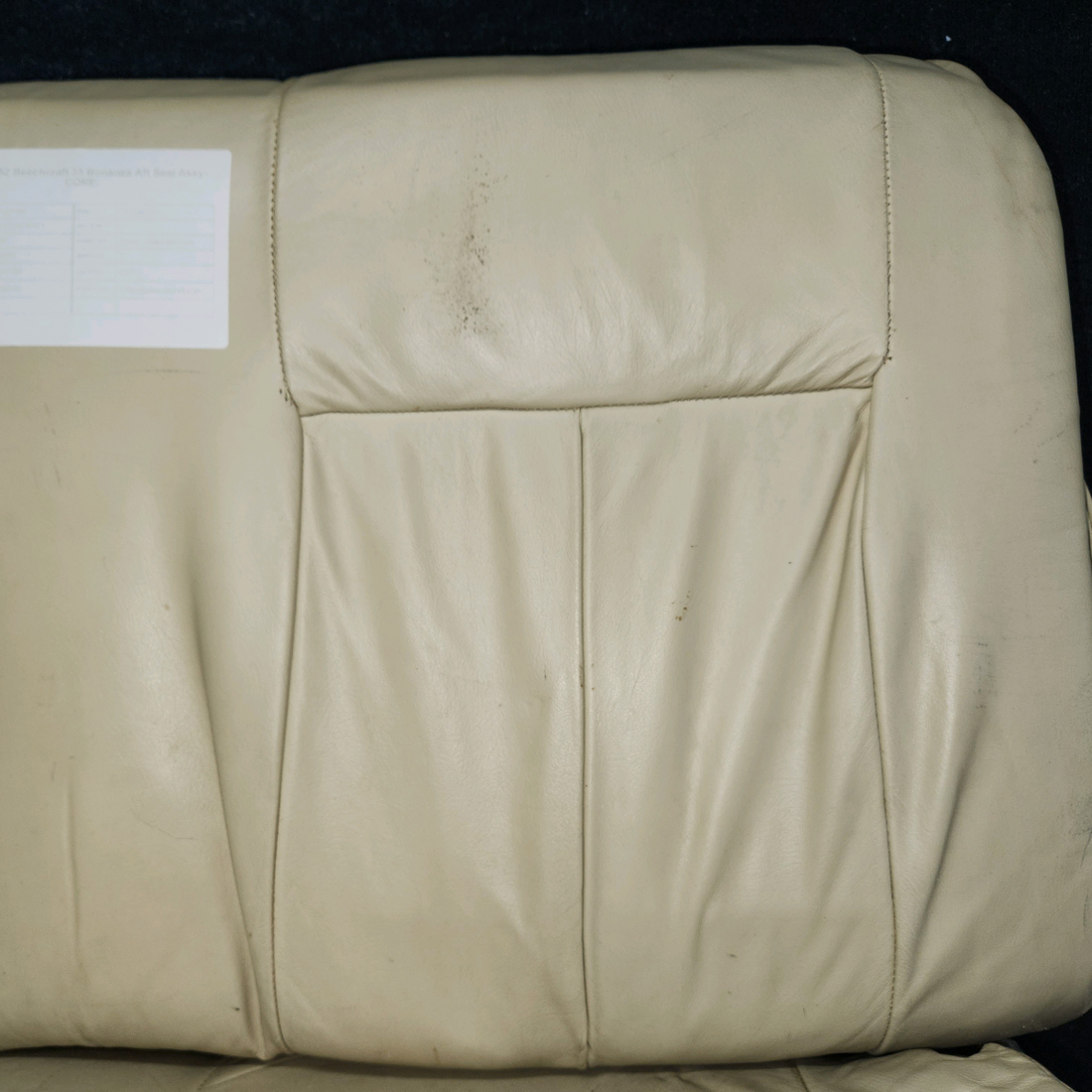 Used aircraft parts for sale, 35-534152 BEECHCRAFT F35 Bonanza Aft Seat Assy-Core