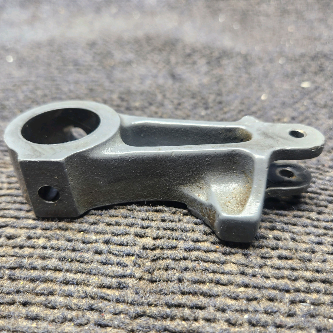 Used aircraft parts for sale, 35-524300 Beechcraft 35-33 Pilot Pedal Lower Arm Assembly