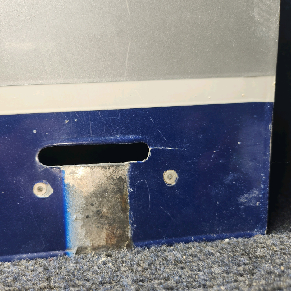 Used aircraft parts for sale, 63750-002 Piper PA28-140 Upper Cowling Assembly - LH