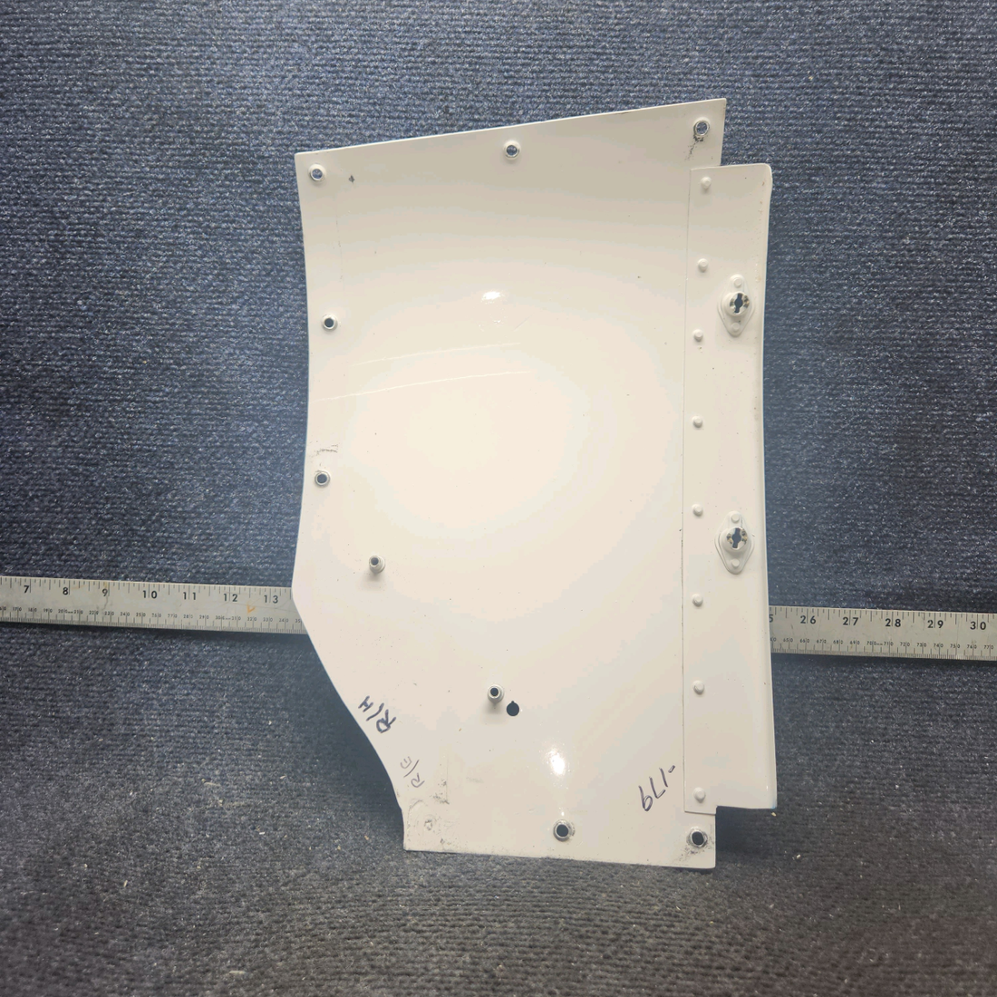 Used aircraft parts for sale, 96‑910011‑179 BEECHCRAFT 95-55B Engine Nacelle Cowl Door Skin – RH (Right-Hand Engine)