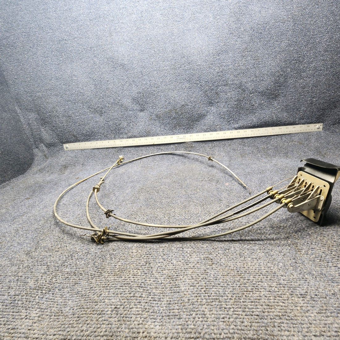 Used aircraft parts for sale, 22463-000 PIPER PA-24-250 Cabin Air Control Assembly W/ Cables