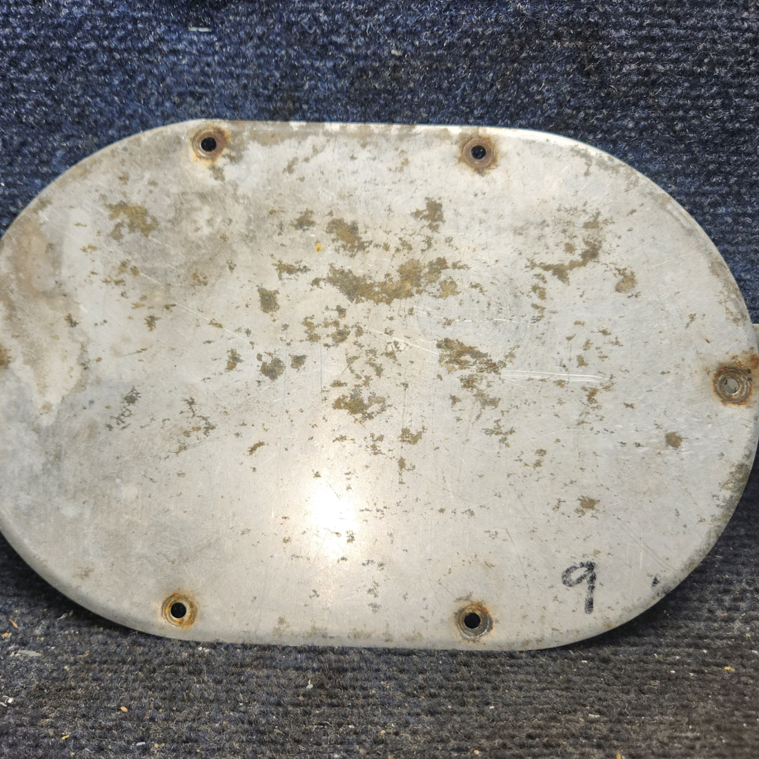 Used aircraft parts for sale, 0412061-1 cessna 150G Inspection Plate - Set of 2