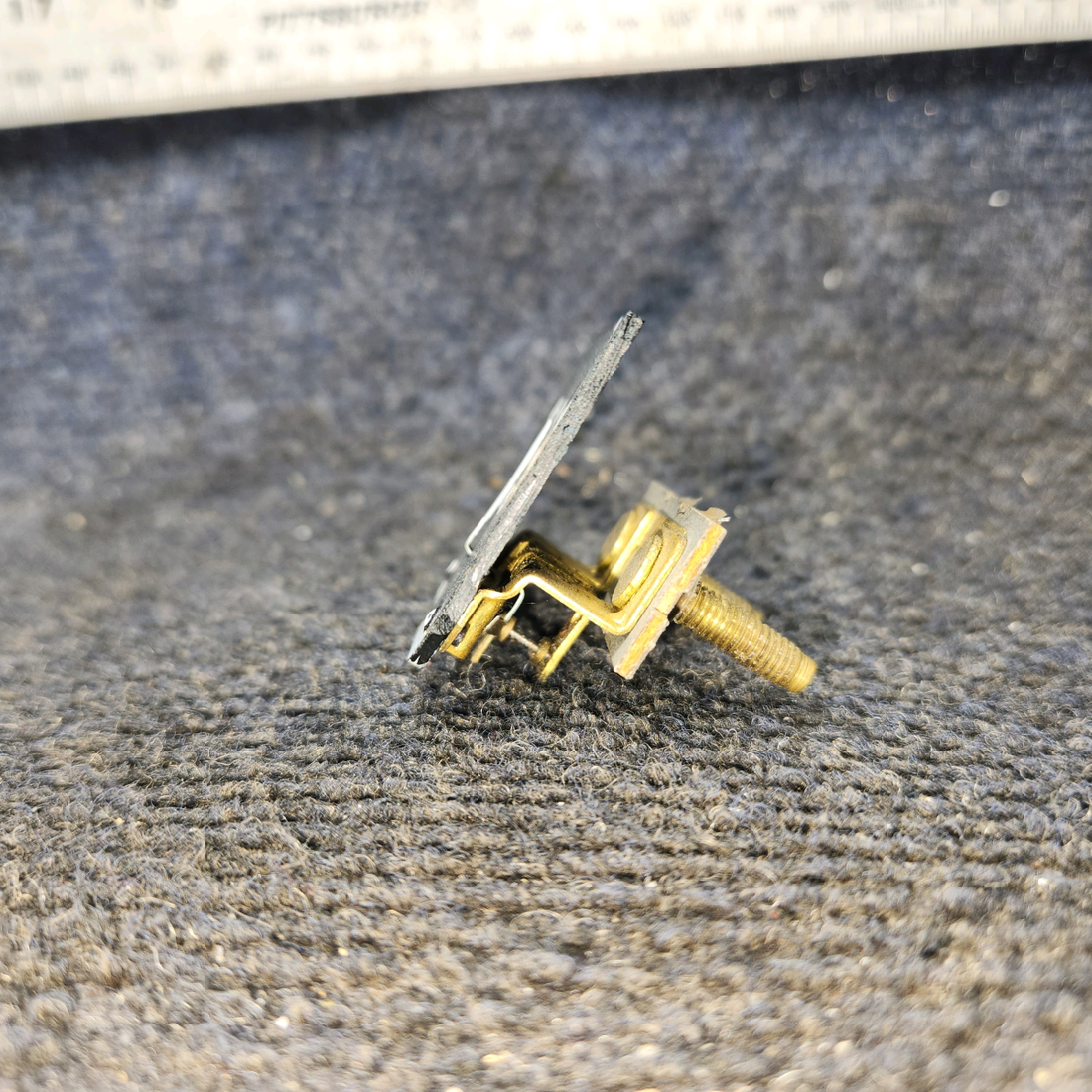 Used aircraft parts for sale, 1502682 Piper PA-28 Amperes Gauge Indicator (12v)