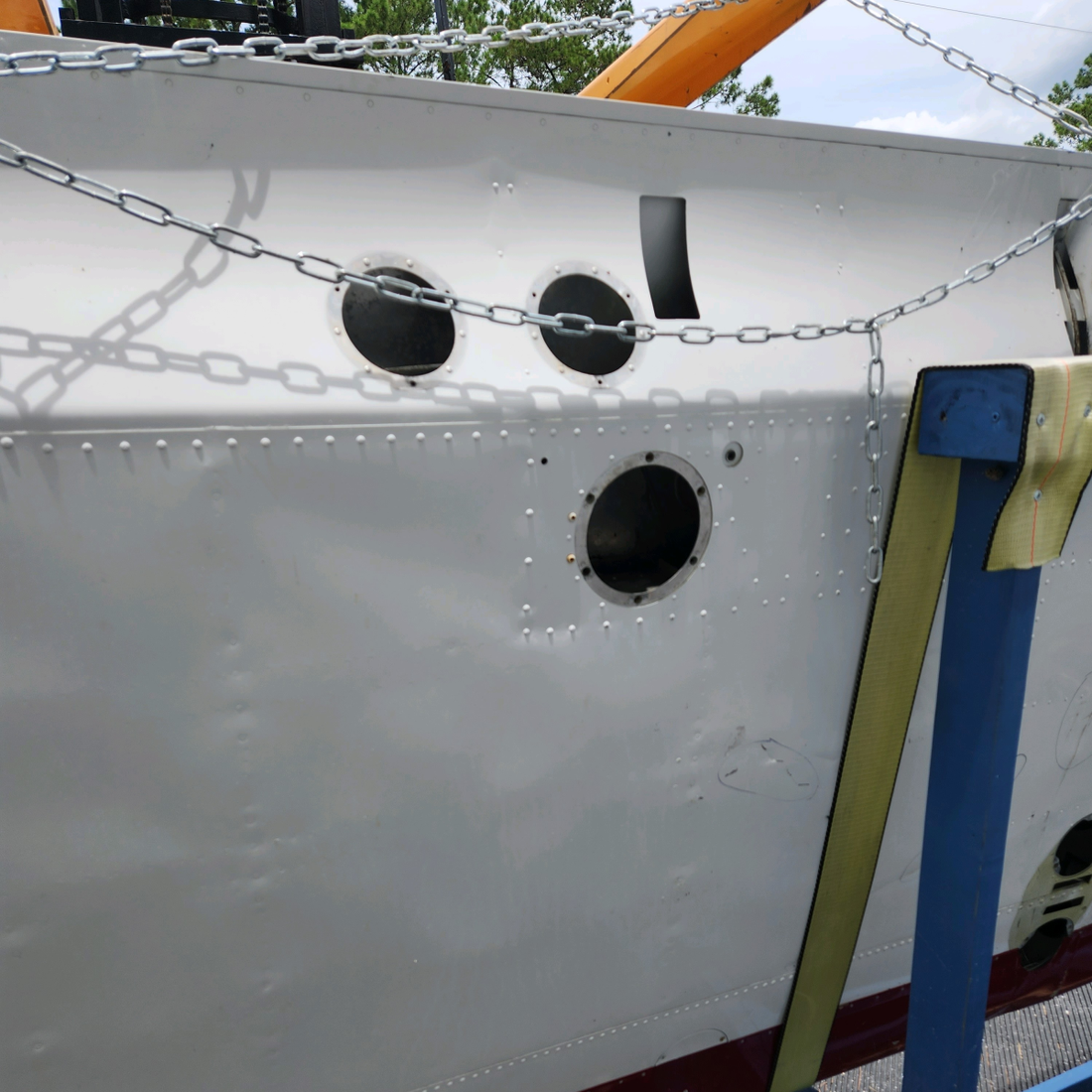Used aircraft parts for sale, 0722182-4 Cessna year 1971 182P WING STRUCTURE LONG RANGE RH HORTON STOOL KIT INCLUDE LH HORTON STOOL KIT
