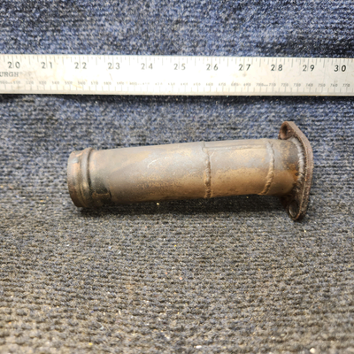 Used aircraft parts for sale, 0550176-13 Continental O-300 Cessna C175 Curved Exhaust Riser