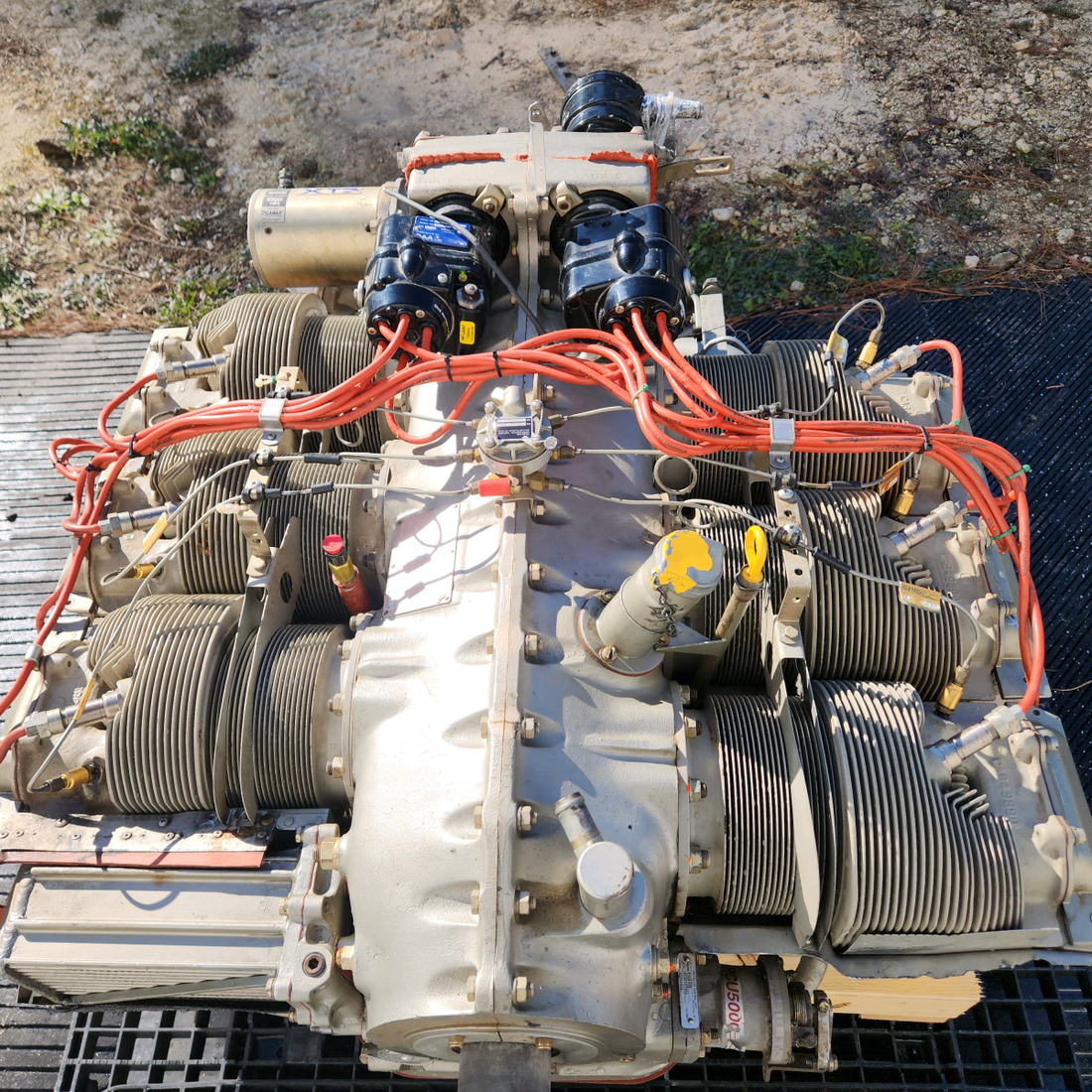 Used aircraft parts for sale, IO-470-J Continental IO-470 Beechcraft 35-33 Aircraft Engine