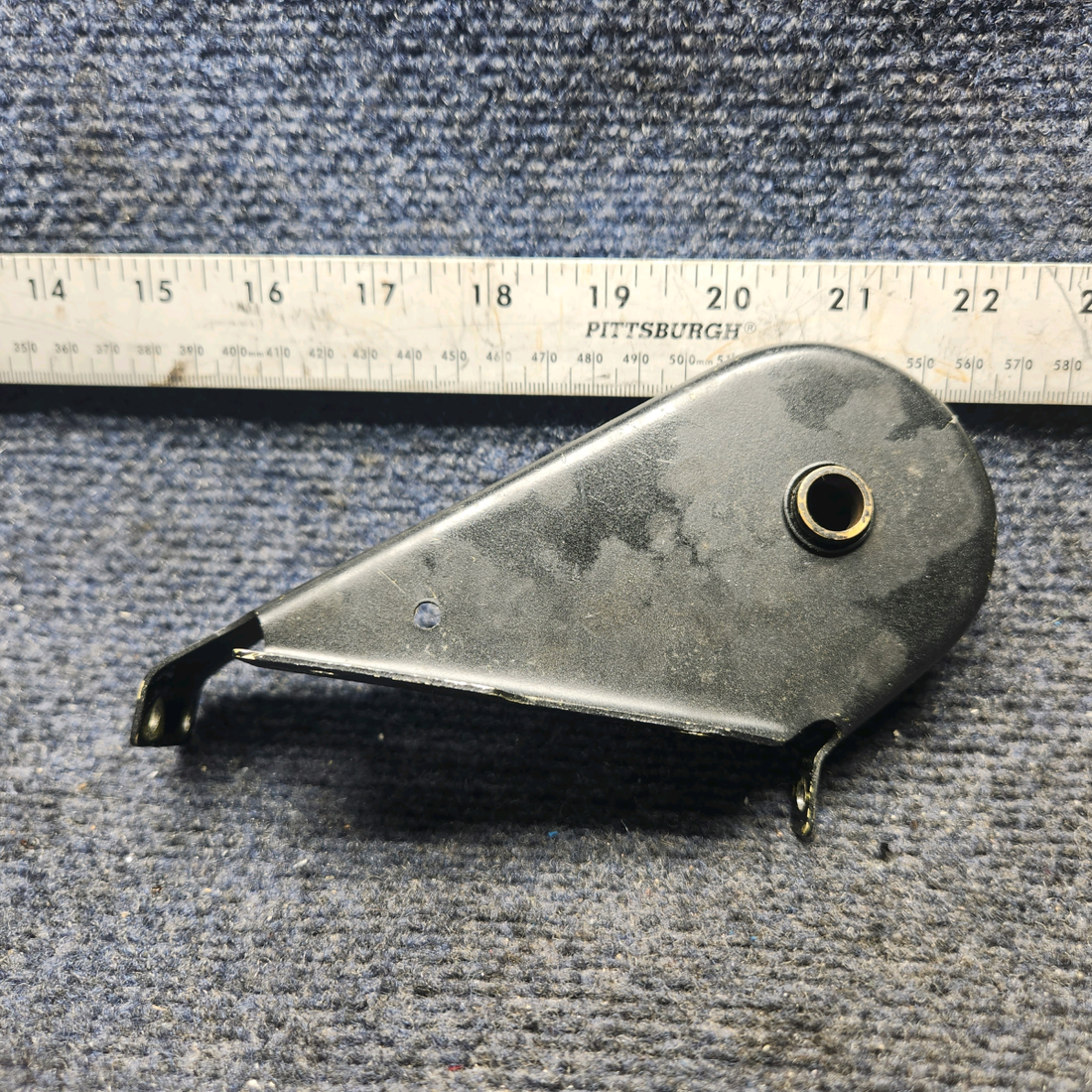 Used aircraft parts for sale, 35‑524542‑10 BEECHCRAFT 95-55B Elevator Tab Control Wheel Assembly (Including Bracket)