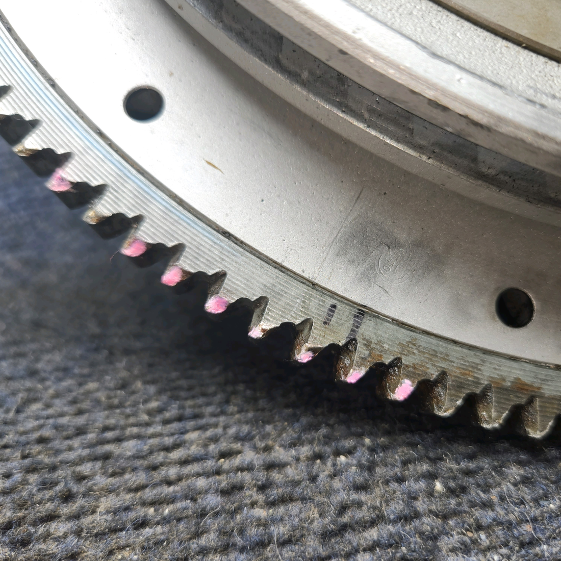 Used aircraft parts for sale, LW-13675 Lycoming Starter Ring Gear Support Assembly W DE-ICE