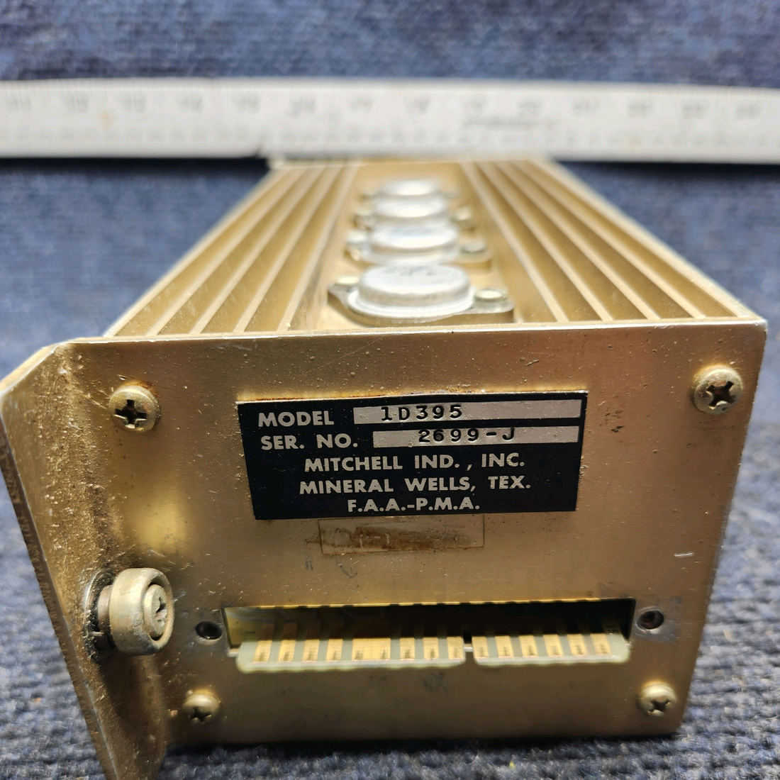 Used aircraft parts for sale, 1D395 EDO-AIRE Century III AMPLIFIER ASSEMBLY (14V-28V)