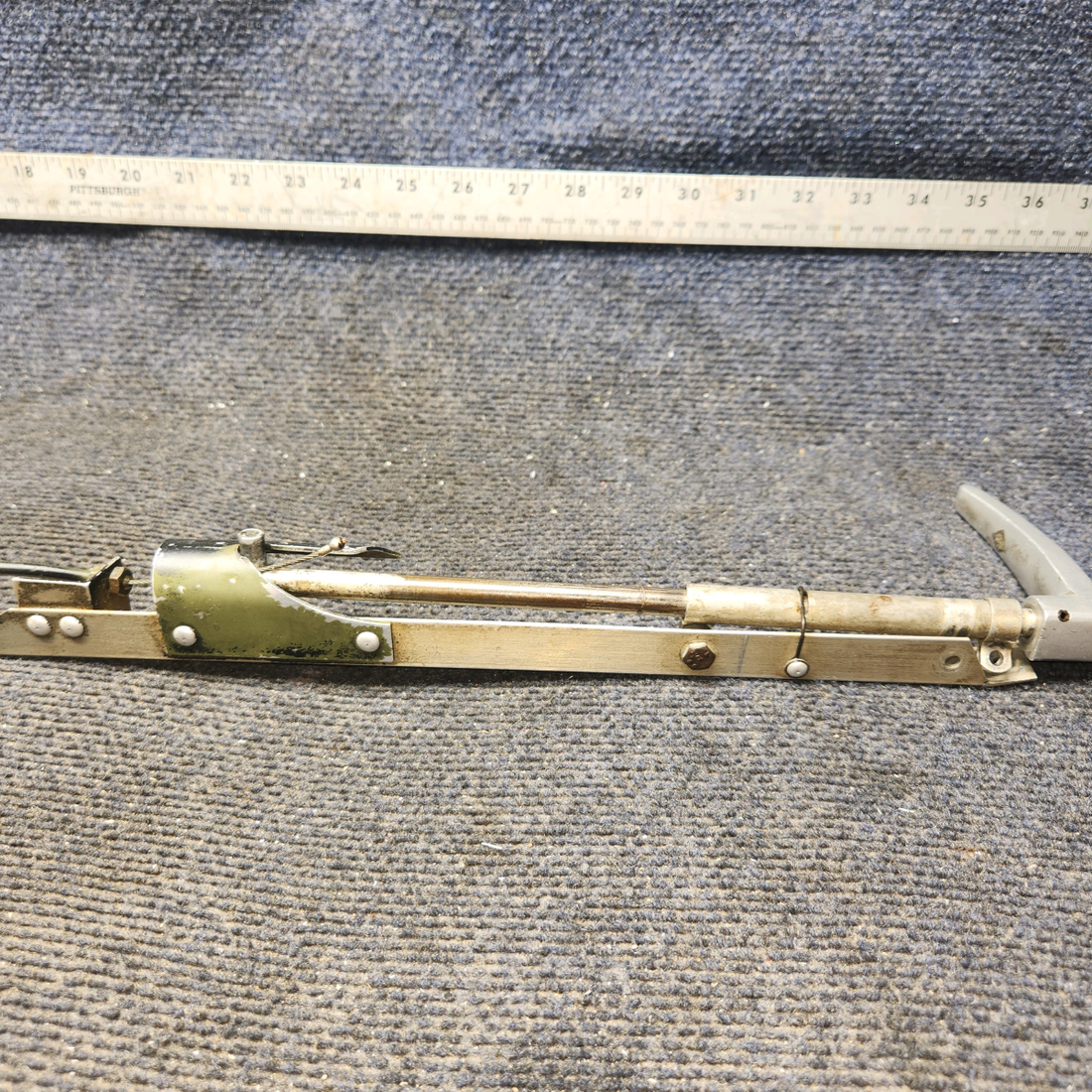 Used aircraft parts for sale, 0713693-2 Cessna 182G Parking Brake Support Angle