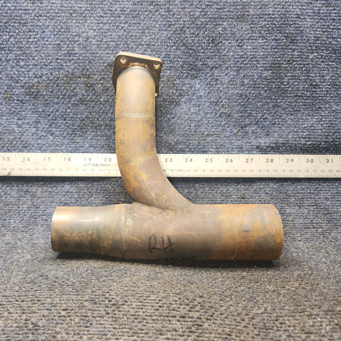 Used aircraft parts for sale, 96-950002-31 BEECHCRAFT 95-55B Exhaust Stack Assembly – Cylinder #3