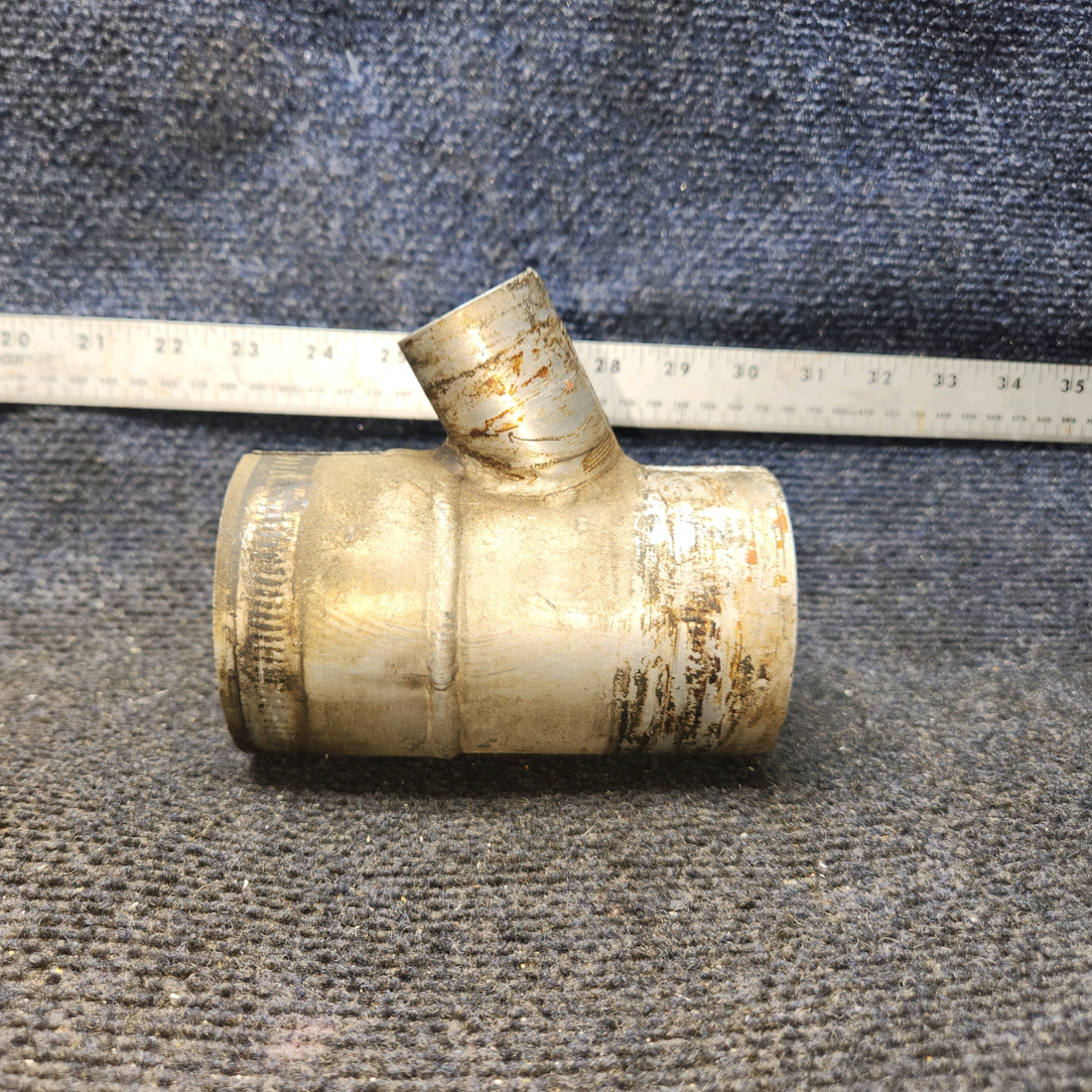 Used aircraft parts for sale, 38158-000 Piper PA32RT-300 Defroster Takeoff Duct