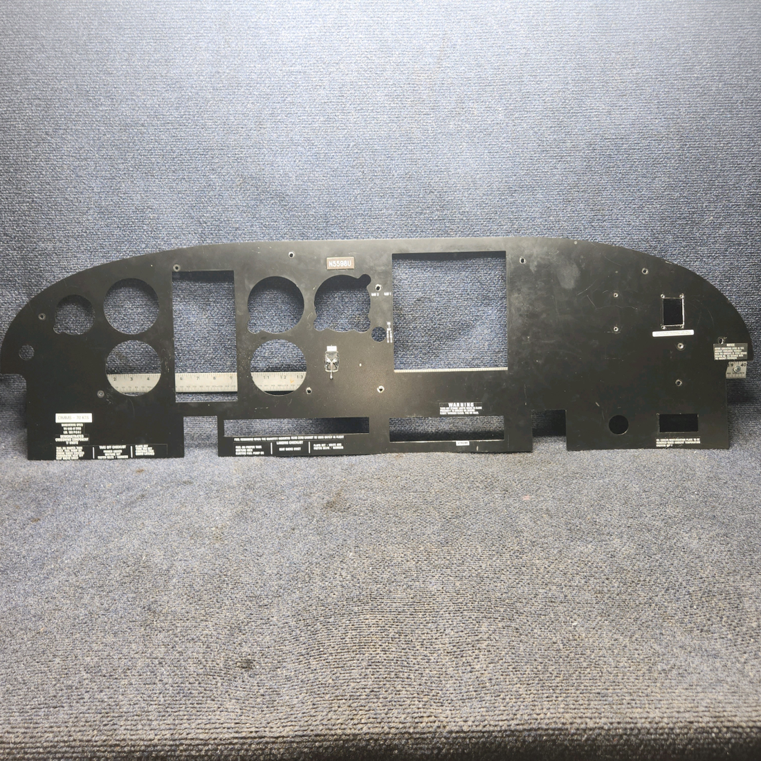 Used aircraft parts for sale, Custom  Instrument Panel Piper PA28-140 Custom-Built Instrument Panel for Garmin G5s