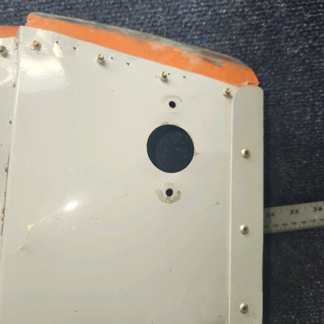 Used aircraft parts for sale, 502021-2 Grumman A5B Rear Baffle - RH