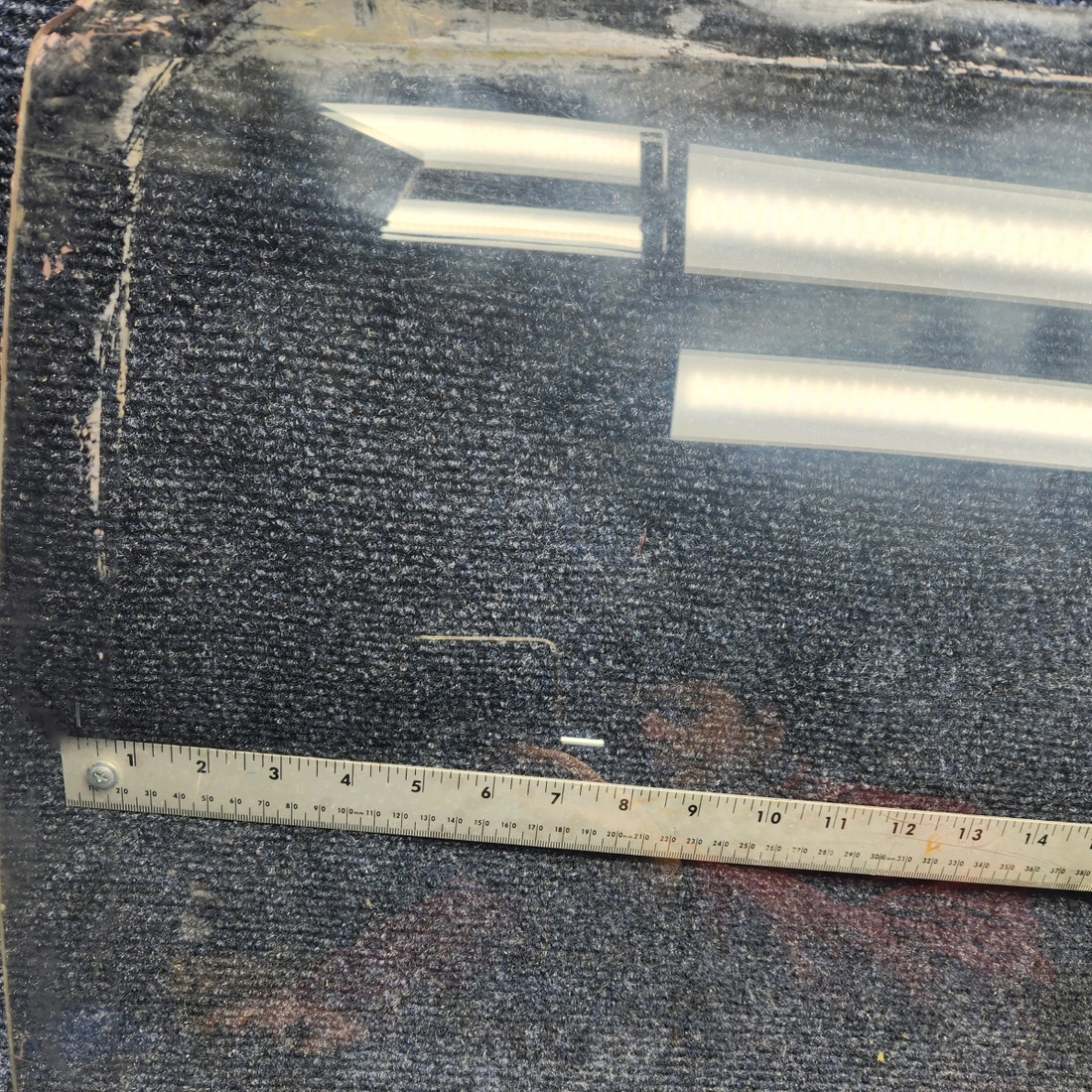Used aircraft parts for sale, 340285-033 Mooney M20K REAR WINDOW LH TINT
