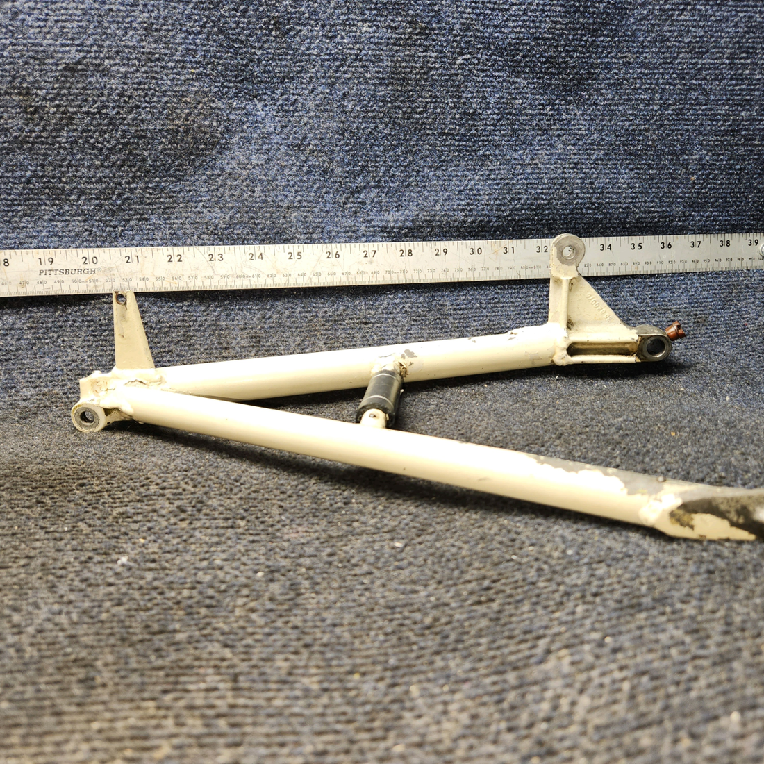 Used aircraft parts for sale, 35-825072 BEECHCRAFT F35 Nose Gear Retract V Brace Upper