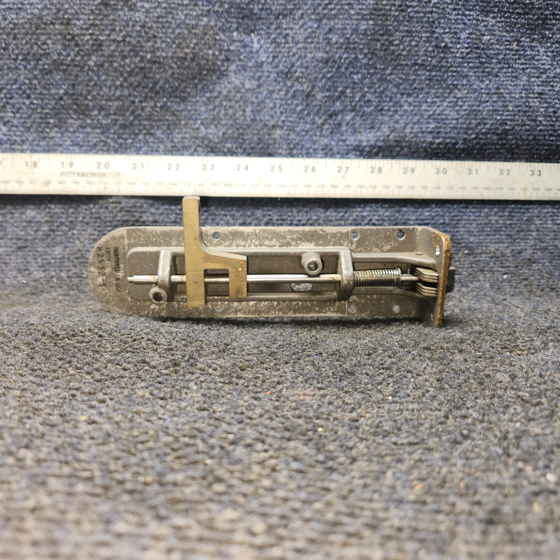 Used aircraft parts for sale, H2532-5 Hartwell Beechcraft C23 SUNDOWNER Cabin Door Latch Base Assy LH