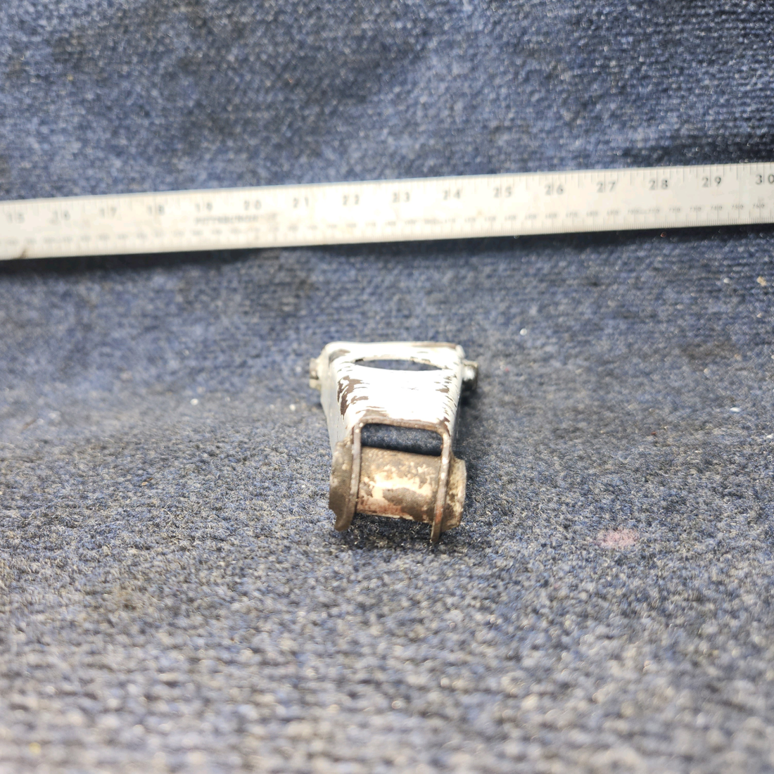 Used aircraft parts for sale, 13074-02 Piper PA28-140 Nose Gear Upper Torque Scissor Link Assy