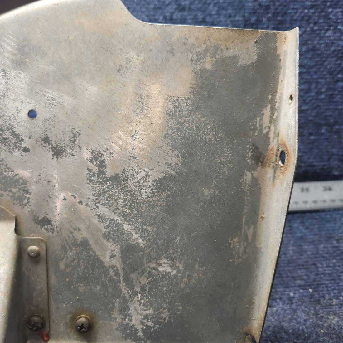 Used aircraft parts for sale, 99589-000 Piper PA28-140 Front Baffle - LH