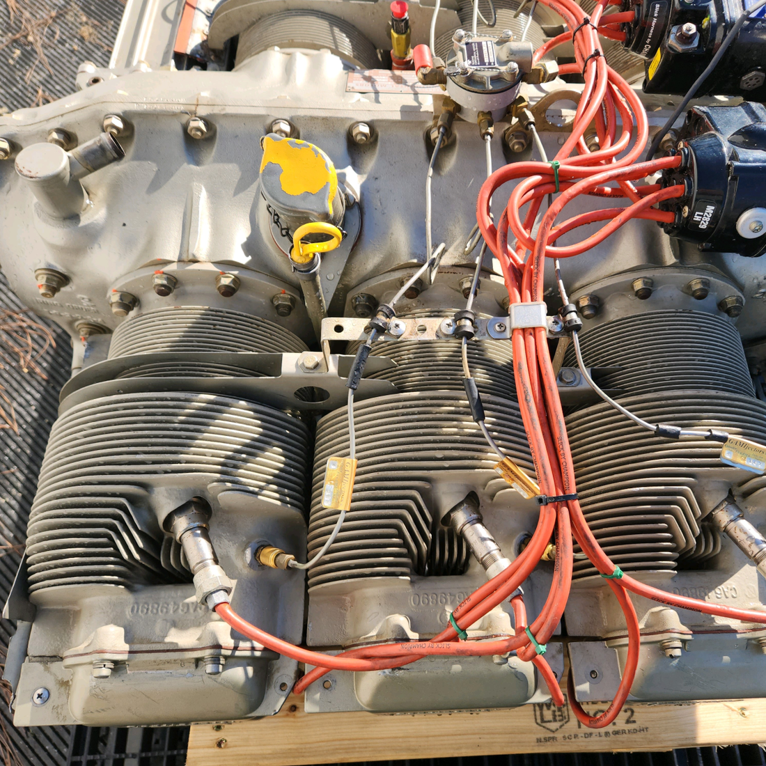 Used aircraft parts for sale, IO-470-J Continental IO-470 Beechcraft 35-33 Aircraft Engine