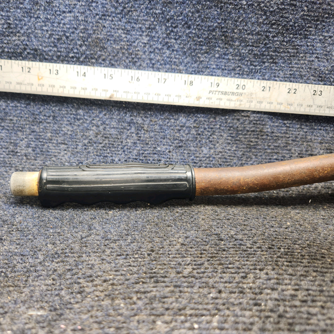 Used aircraft parts for sale, 63782-000 PIPER PA28-140 Flap Handle Assembly