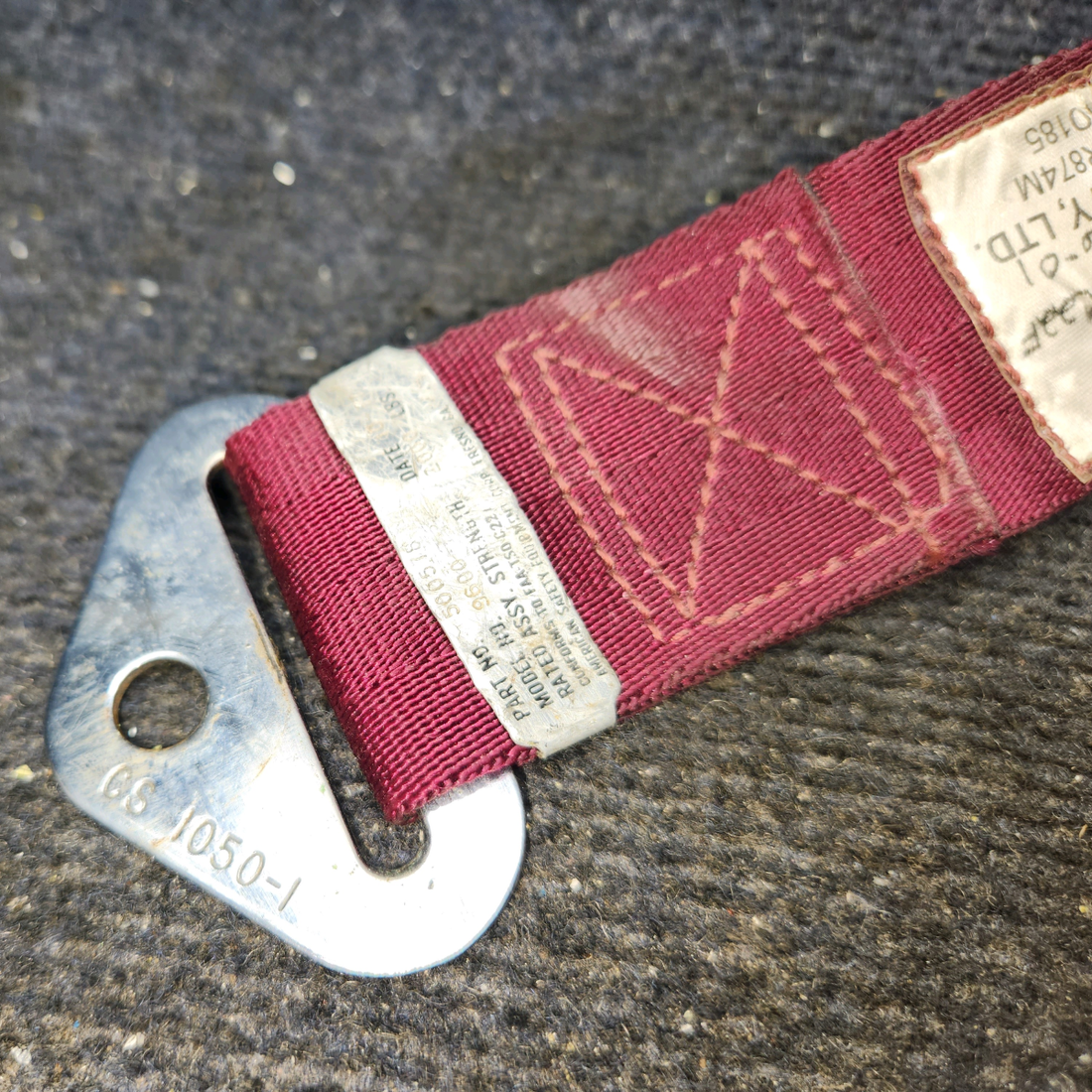 Used aircraft parts for sale, PS50039-4-4A Piper PA32RT-300 Bel Assy Rear