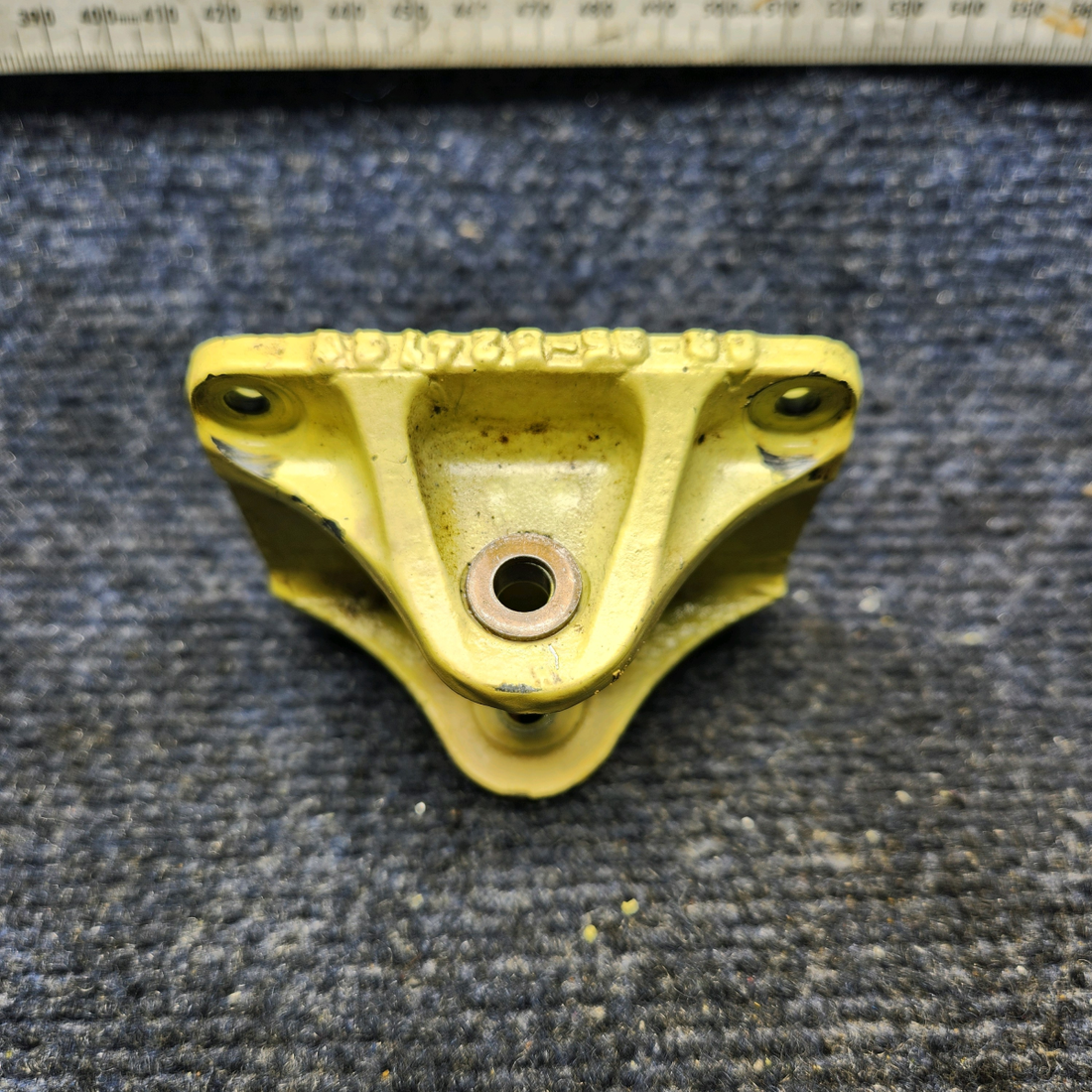 Used aircraft parts for sale, 35-524136-3 Beechcraft F33A RUDDER PEDAL BELLCRANK SUPPORT