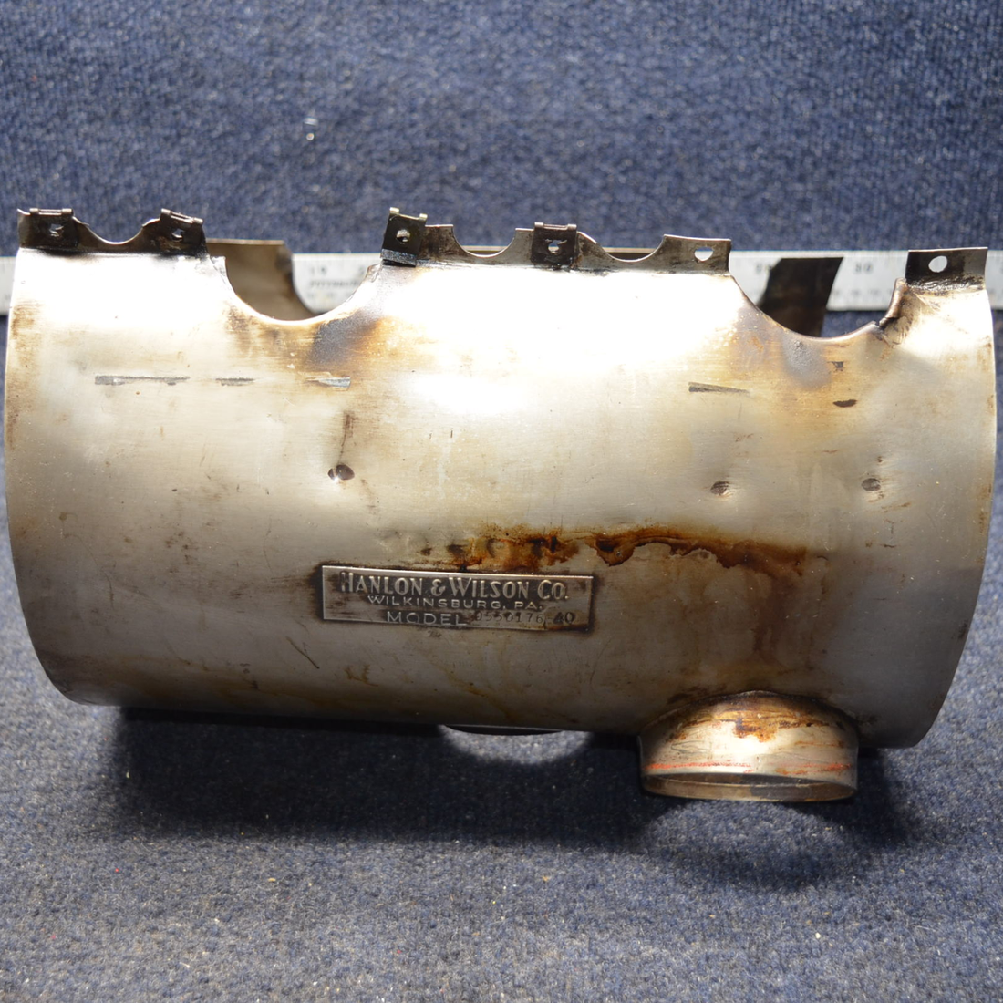 Used aircraft parts for sale, 0550176-38 Continental  [part_model] Cessna C175 SHROUD ASSY EXHAUST - RH