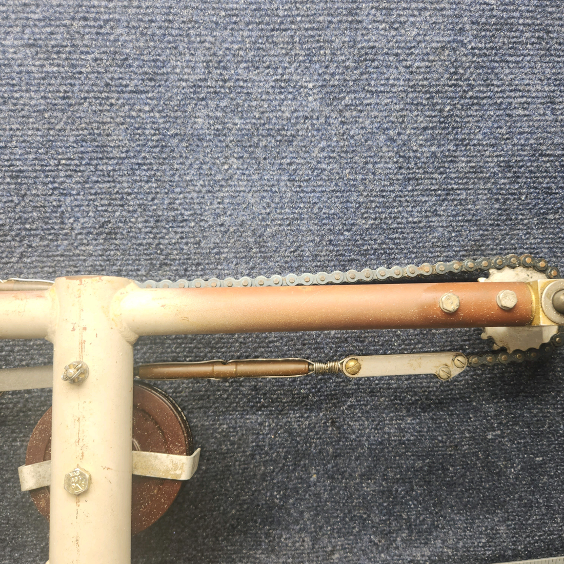 Used aircraft parts for sale, 169-524060-3 Beechcraft A24R Control Column Assembly