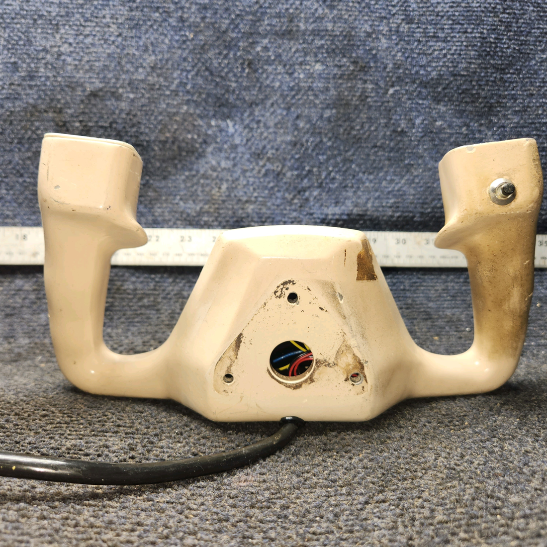 Used aircraft parts for sale, 60-524080-13 Davtron MB800 BEECHCRAFT F35 Pilot Control Wheel Assembly with Switches