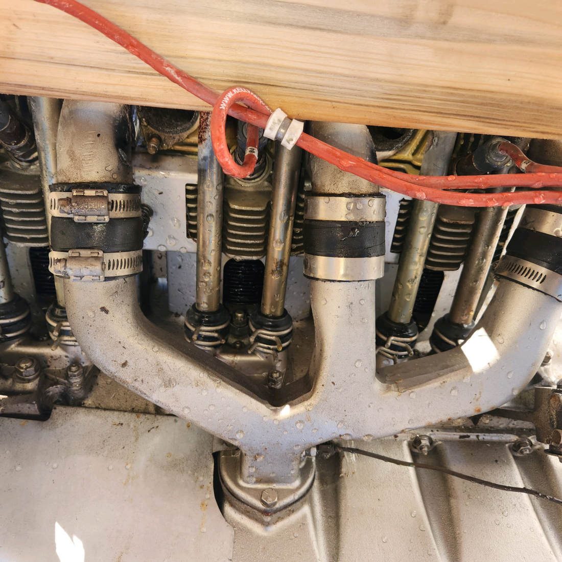 Used aircraft parts for sale, O-300-D Continental O-300-D Cessna 172E Aircraft Engine (Prop-Strike) 285OH