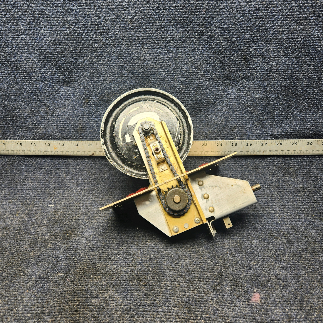 Used aircraft parts for sale, 740085-503 MOONEY M20J TRIM WHEEL ACTUATOR ASSEMBLY