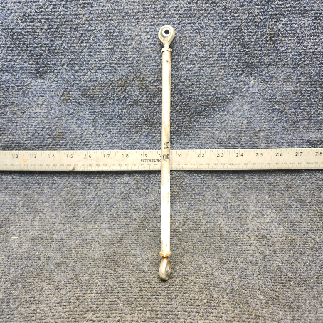 Used aircraft parts for sale, 169-524035-3 Beechcraft A24R Aileron Push Rod Tube "PRICE PER EACH"