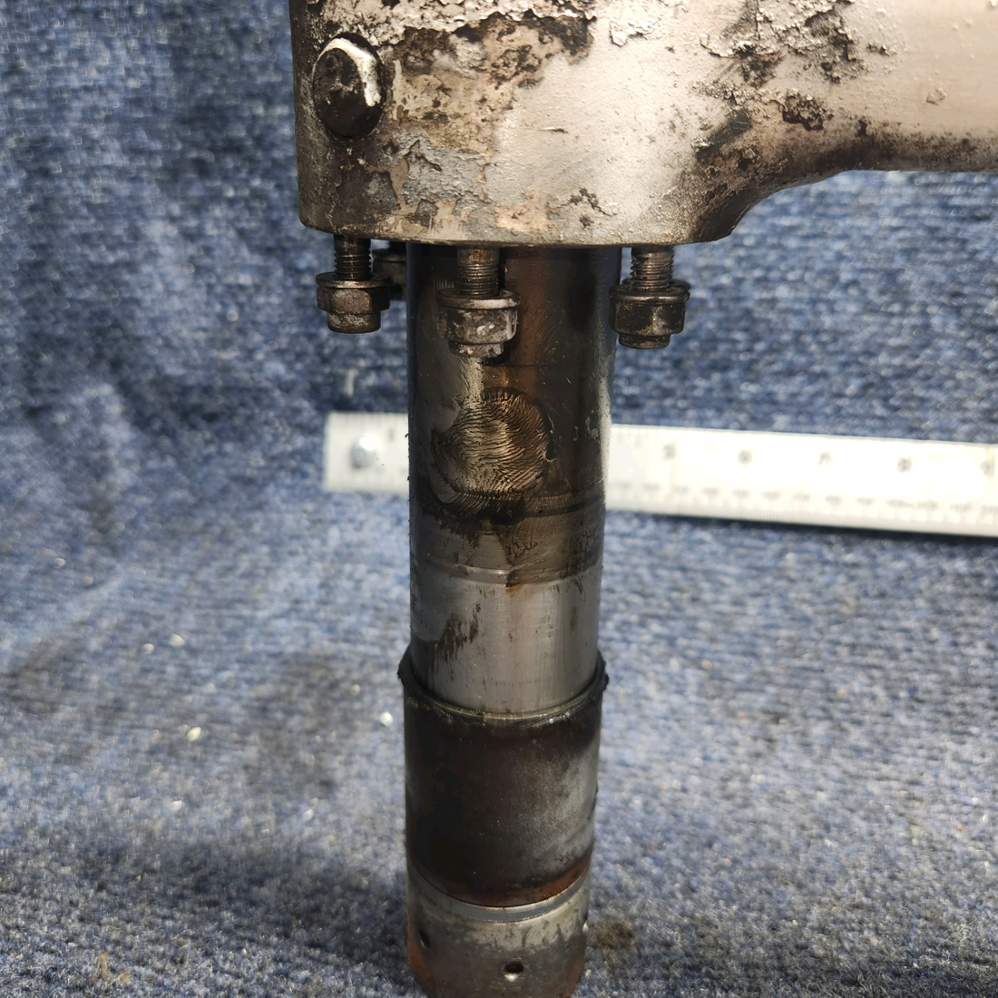 Used aircraft parts for sale, 96766-016 Piper PA32RT-300 Main Gear Strut Assembly with Torque Links  - LH