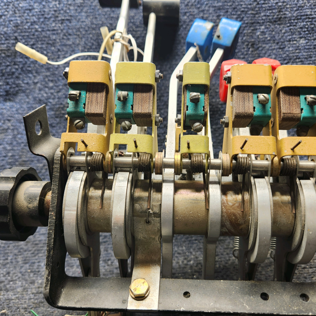 Used aircraft parts for sale, 50331-003 Piper Cheyenne II Control Pedestal / Quadrant Assembly with Switches