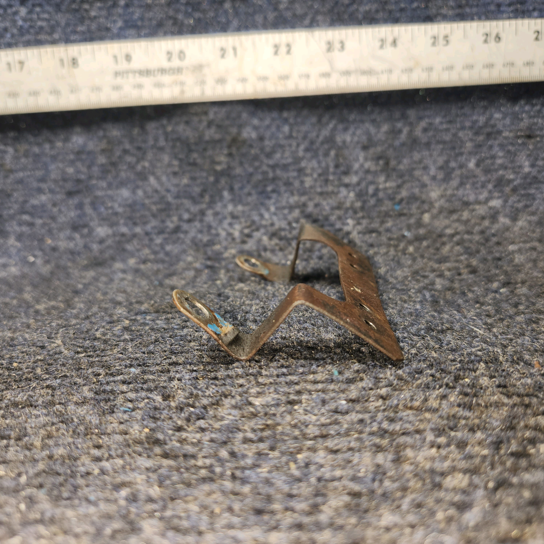 Used aircraft parts for sale, 63605-00 Lycoming O-320 Piper PA28-140 Baffle Bracket