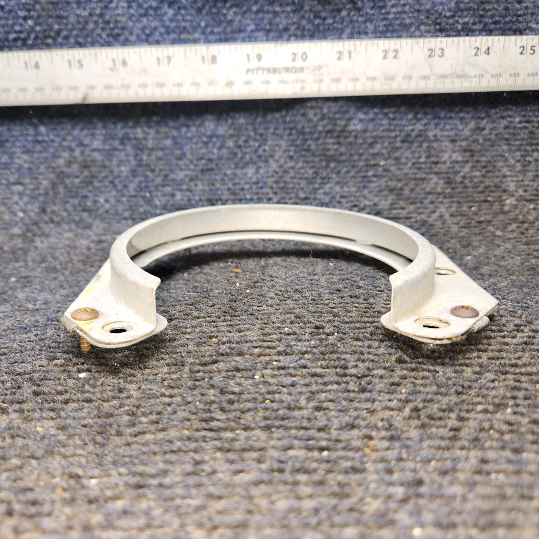 Used aircraft parts for sale, 0423542-6 Cessna 172E Landing Light Bracket Assembly