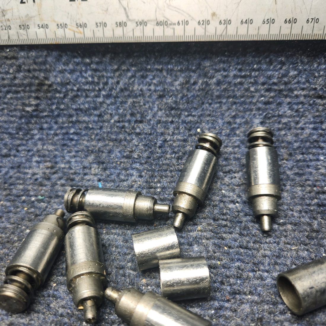 Used aircraft parts for sale, 78290 Lycoming O-320 American Gruman A1A Plunger Hydraulic lifters PRICE PER EACH