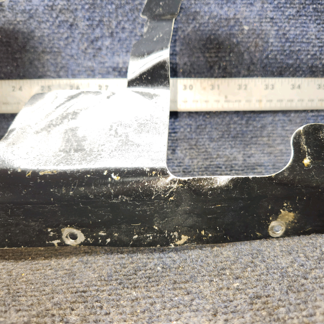 Used aircraft parts for sale, 0513057-1 Cessna 172E Rudder Bar Shield LH