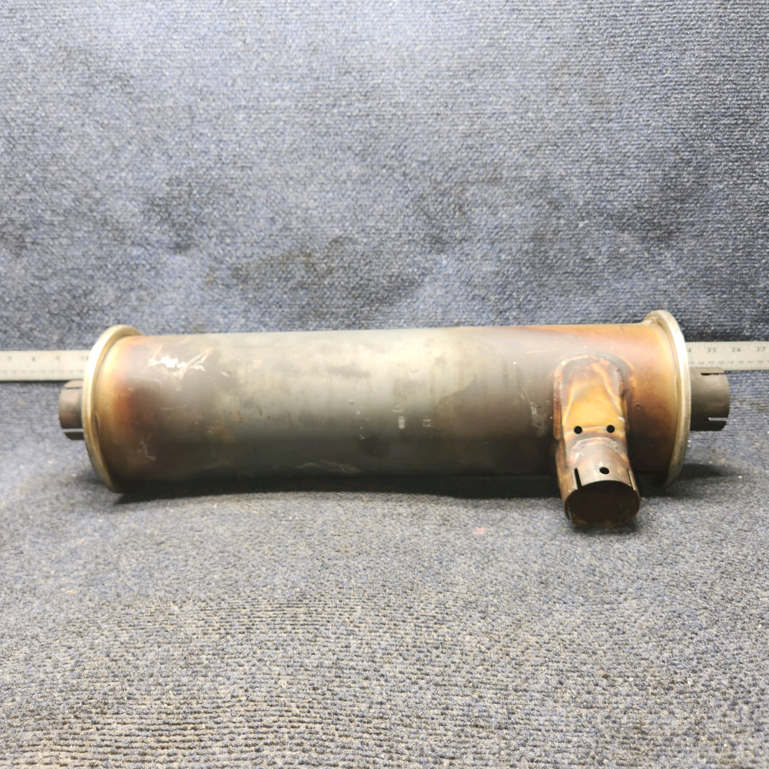 Used aircraft parts for sale, 99482-000 Piper PA28-140 Exhaust Muffler