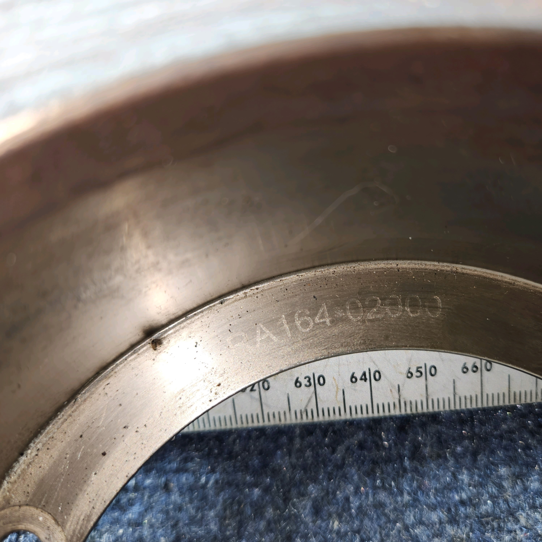 Used aircraft parts for sale, 754-535 Piper PA28-161 Main Gear Brake Disc (Thickness: 0.xxx”)