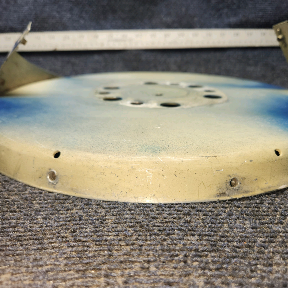 Used aircraft parts for sale, D4254 Beechcraft C23 SUNDOWNER Aft Spinner Bulkhead Assembly