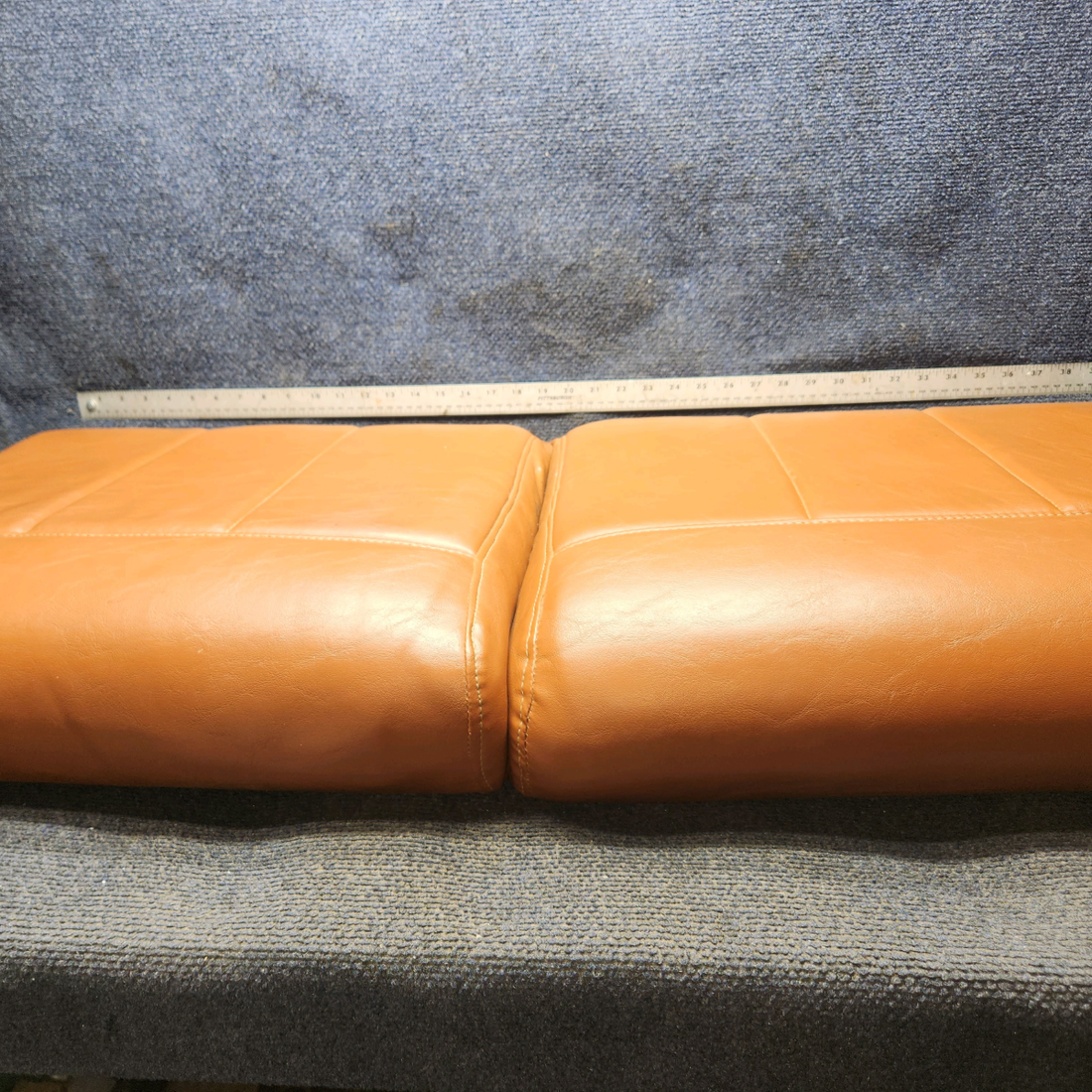 Used aircraft parts for sale, 33-530000-73 Beechcraft 35-33 Aft Seat Cushion Assy Back