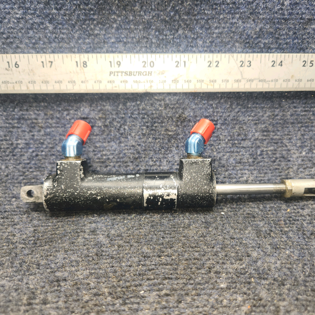 Used aircraft parts for sale, 96-380034-5 Beechcraft A24R Master Brake Cylinder