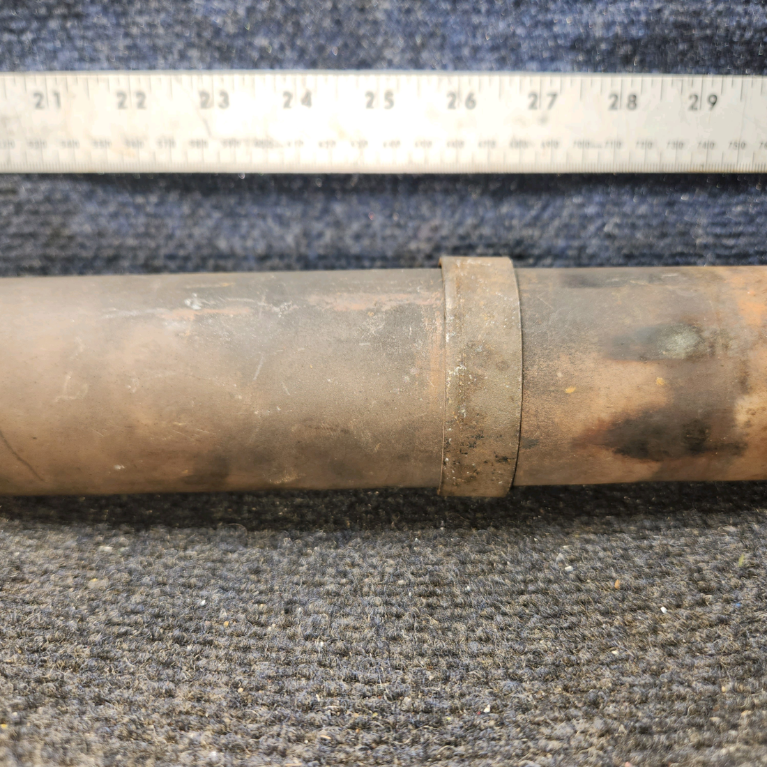 Used aircraft parts for sale, 63666-002 Lycoming O-320-E2AD PIPER PA28-140 Tailpipe Assembly